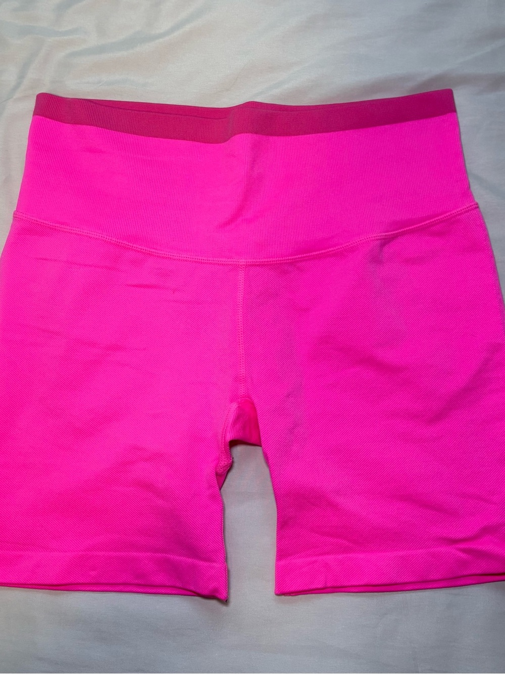 JoyLab Neon Pink High-Rise Bike Shorts